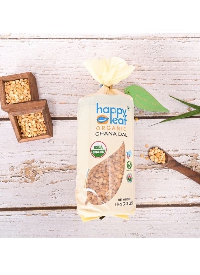 happy leaf organic Organic Chana Dal  - Image 2