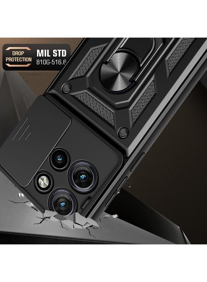 اس-توب جراب لهاتف Motorola Edge 50 Neo بتصميم غطاء كاميرا منزلق من مادة TPU الهجينة لهاتف الكمبيوتر الشخصي - Image 5