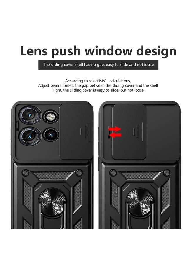 اس-توب جراب لهاتف Motorola Edge 50 Neo بتصميم غطاء كاميرا منزلق من مادة TPU الهجينة لهاتف الكمبيوتر الشخصي - Image 4