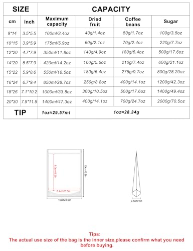 FireKylin 100 PCS Stand Up Pouches39 x 59 Paper Bags With Window Clear Front Pouches Resealable Zipper Food Storage Brown - Image 3