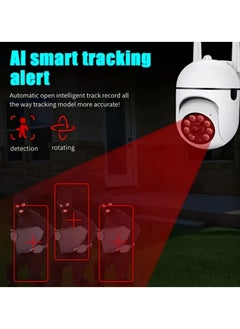 Ourlife Wireless Security Camera with Color Night Vision – Indoor/Outdoor Wi-Fi Camera, 2-Way Audio, Pan/Tilt/Zoom, Pet Motion Tracking – Smart Home Surveillance, Perfect Holiday Gift  - Image 5