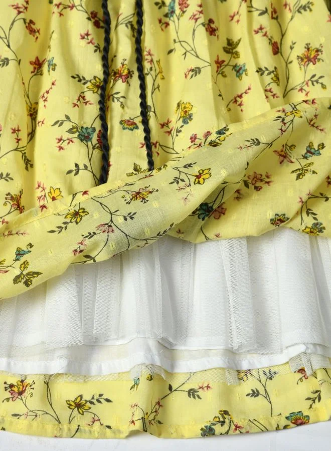 BELLA MODA Floral Crochet Dress