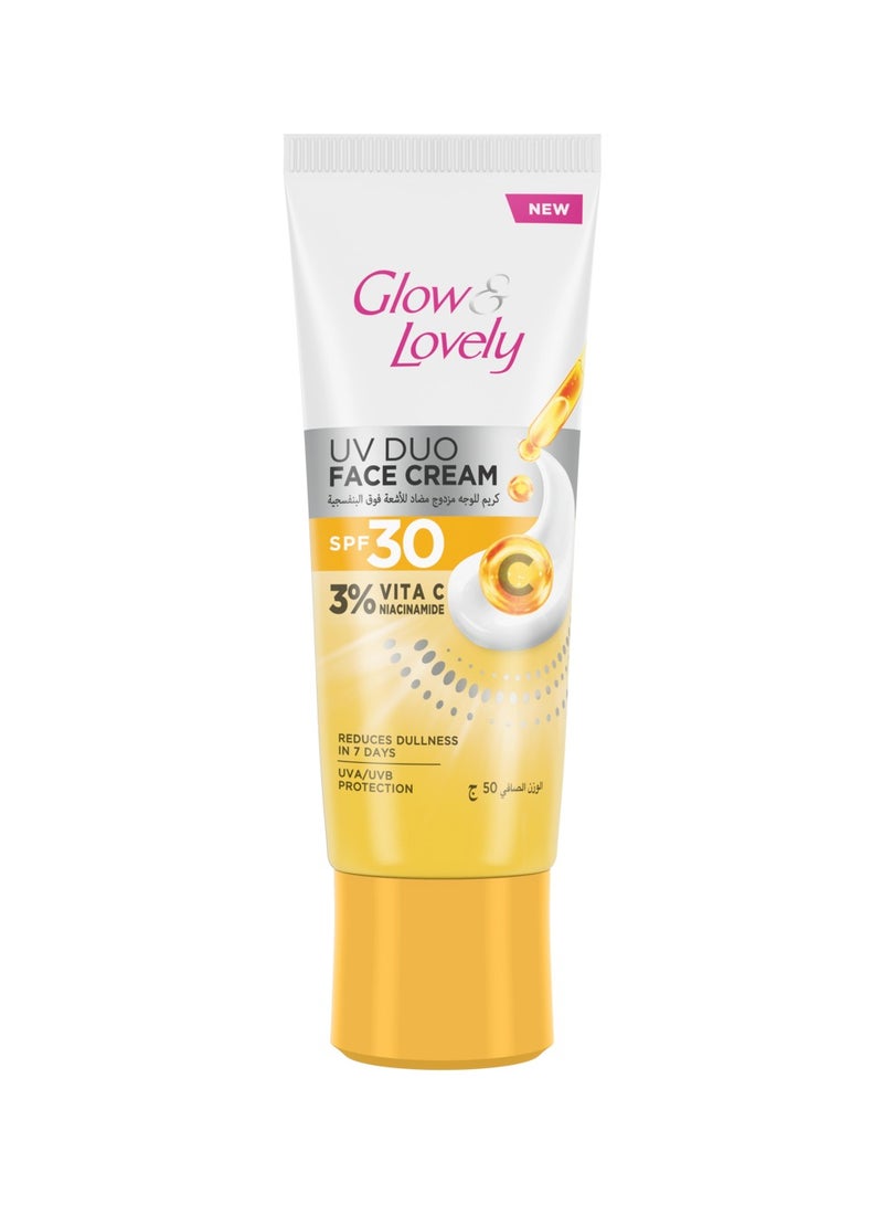 Glow & Lovely UV Duo Face Cream SPF 30  - Image 1