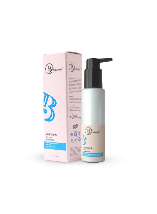 Brown Sugar Brownsugar Gentle Face Cleanser for Instant Brightness | with Niacinamide & Vitamin C | Non irritating Formula | Fights Dark Spots & Dull Skin | For All Skin Types | Pareaben and Silicon Free | (100 ml) (Pack Of 1) - Image 1