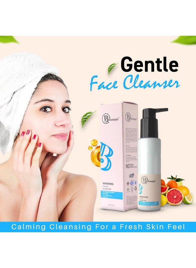 Brown Sugar Brownsugar Gentle Face Cleanser for Instant Brightness | with Niacinamide & Vitamin C | Non irritating Formula | Fights Dark Spots & Dull Skin | For All Skin Types | Pareaben and Silicon Free | (100 ml) (Pack Of 1) - Image 3