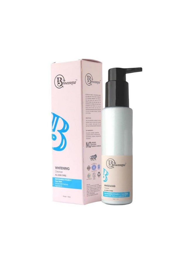 Brown Sugar Brownsugar Gentle Face Cleanser for Instant Brightness | with Niacinamide & Vitamin C | Non irritating Formula | Fights Dark Spots & Dull Skin | For All Skin Types | Pareaben and Silicon Free | (100 ml) (Pack Of 1) - Image 2