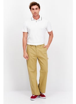 Men Regular Fit Plain Chino Pants, Khaki - pzsku/ZA7BCFCC938DB9AB6D721Z/45/_/1724350831/18358526-1d2a-4a10-b879-fc5a2a6fa9df