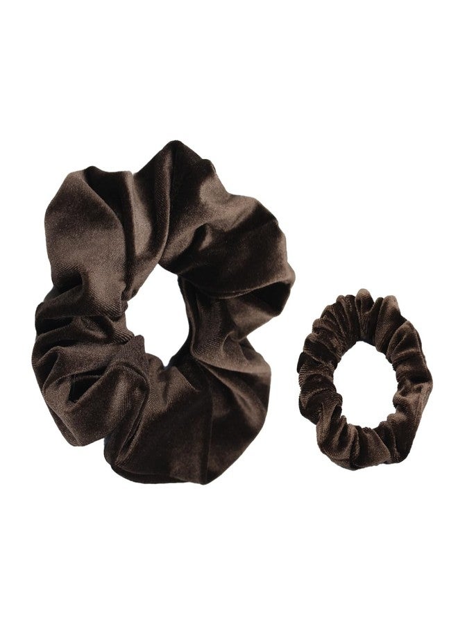 Controlled Chaos Velvet Scrunchie for Women & Girls – Premium Medium Hair Ties – Present for Valentine’s Day, Parties & Everyday Use – Available in 9 Rich Colors - Image 5