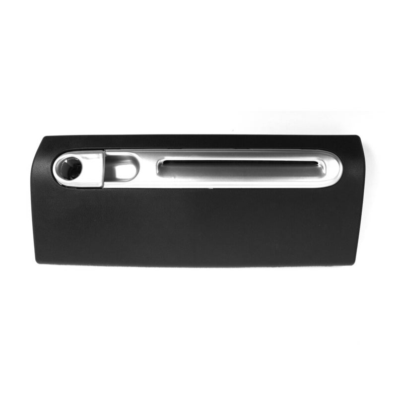 Glove Box Door Replacement: Black Premium Durable Plastic - Sealed Stylish Design Glove Box Door Cover for Benz Smart 451 2007-2019 Automotive Interior - Image 1