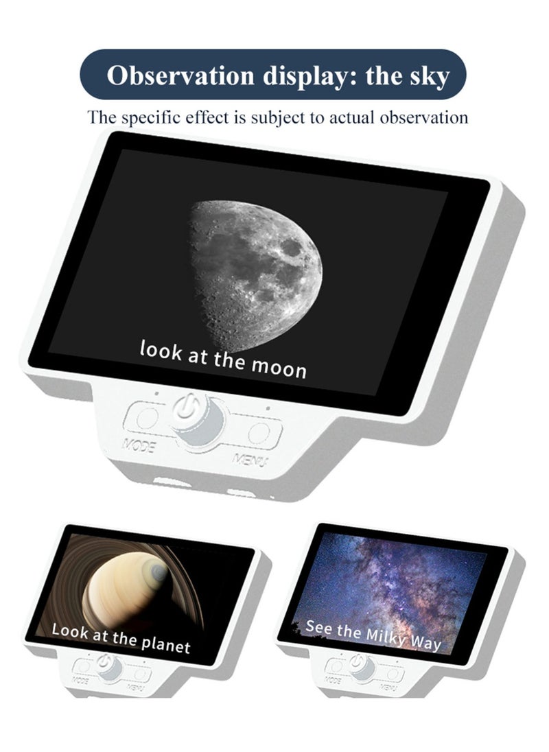Generic Telescope Electronic Eyepiece 5in HD Display CMOS Electronic Digital Telescope Camera with Remote Control for IOS for Android  - Image 3