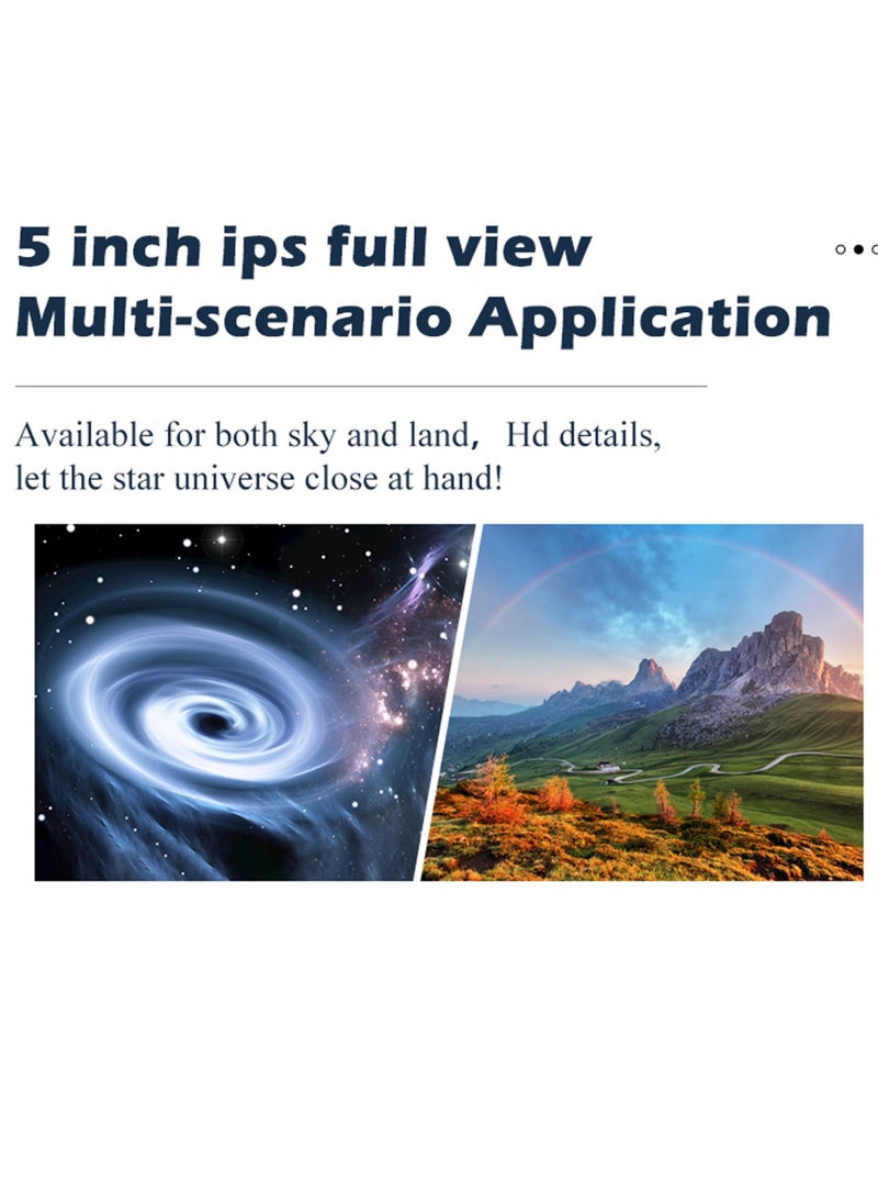 Generic Telescope Electronic Eyepiece 5in HD Display CMOS Electronic Digital Telescope Camera with Remote Control for IOS for Android  - Image 5