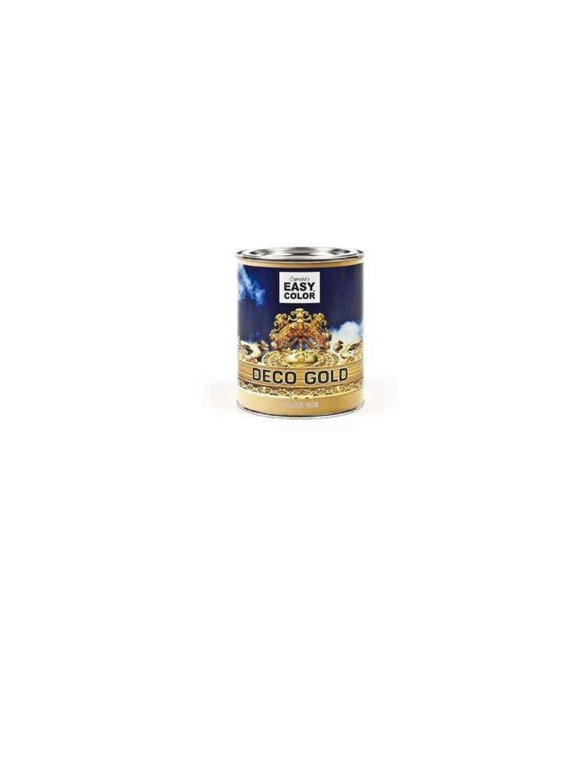 Coprabel Easy Color Deco Gold Silver 908 Water Base Paint - 250ml  - Image 2