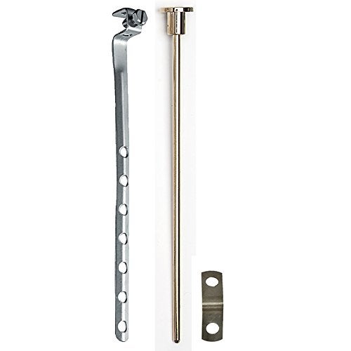 PermaFLOW PF WaterWorks Universal Lavatory Pop-Up Drain Lift Rod, Linkage, and Spring Clip Kit, Polished Brass, PF0906-PB - Image 3