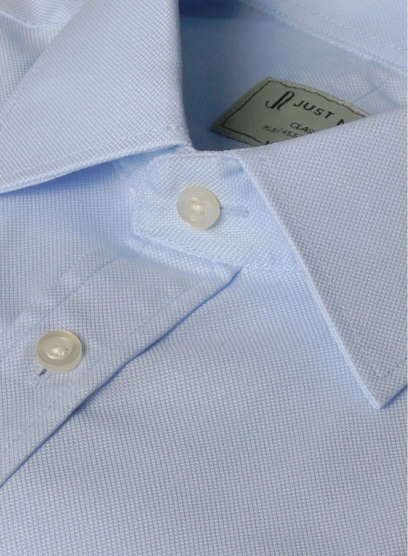 Just Nature Light Blue Classic Fit Formal Shirt for Men | Best Price UAE