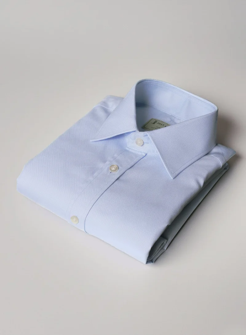 Just Nature Light Blue Classic Fit Formal Shirt for Men | Best Price UAE