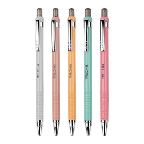 Linc 0.7mm Mech7 Mechanical Pencil, Multicolor Body (Pack of 10) - Image 3