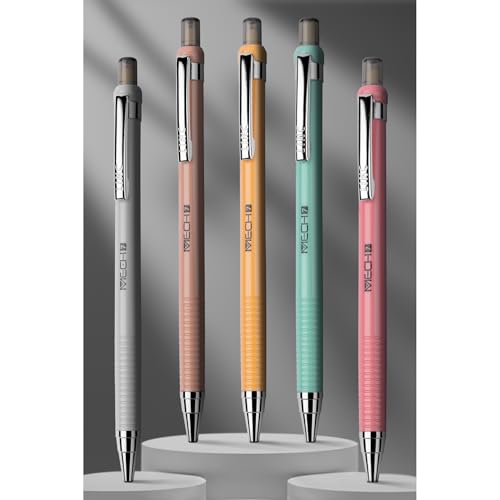 Linc 0.7mm Mech7 Mechanical Pencil, Multicolor Body (Pack of 10) - Image 4