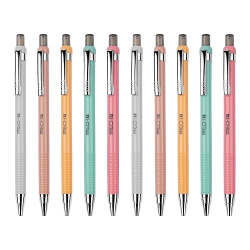 Linc 0.7mm Mech7 Mechanical Pencil, Multicolor Body (Pack of 10) - Image 2