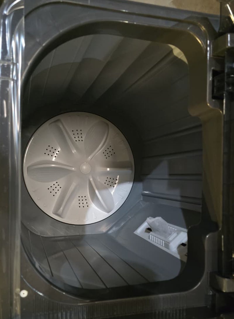 W.BOX Twin Tub Washing Machine - 10 kg - 348 kW - Black - WBTT13BLACK - Image 4