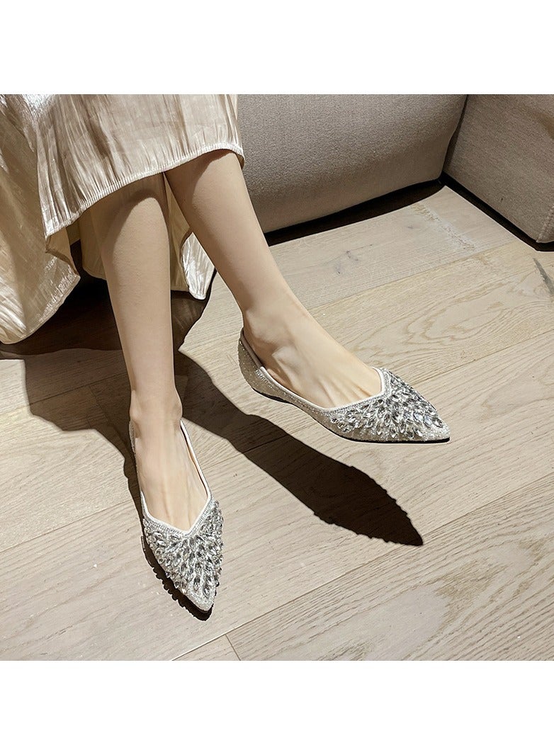 KUYING Flat Sole Single Shoe Women - Image 2
