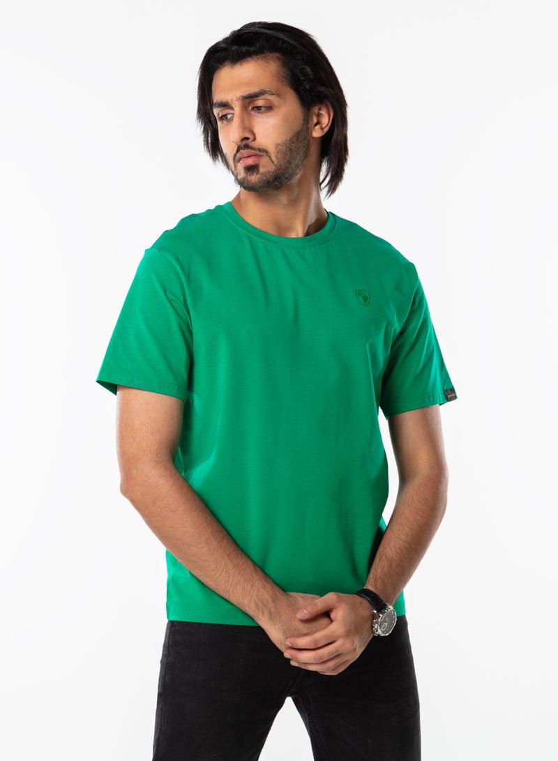 Dayton Men’s Crew Neck T-Shirt, Short Sleeve, Casual Style, Standard Fit - Image 1
