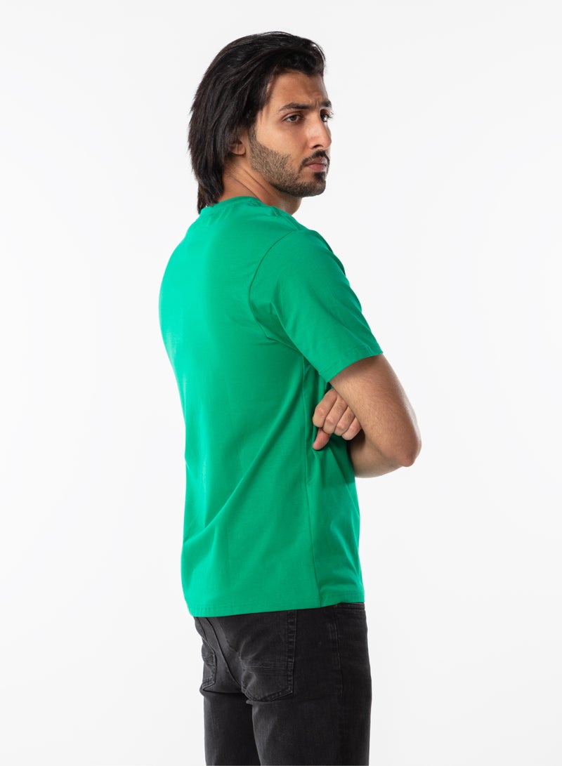 Dayton Men’s Crew Neck T-Shirt, Short Sleeve, Casual Style, Standard Fit - Image 2