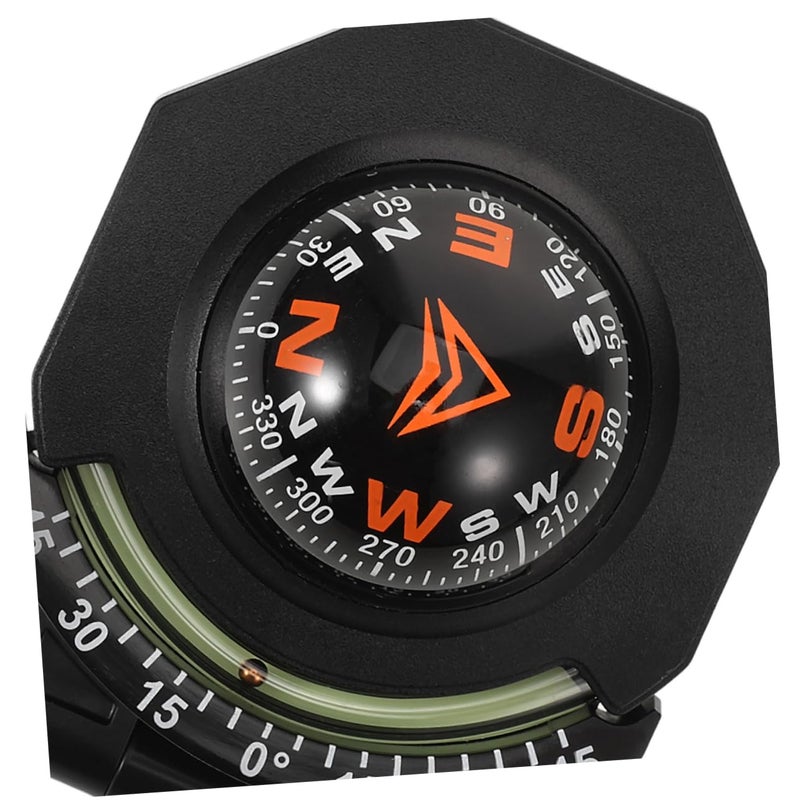 2Pcs Auto Compass with Inclinometer Dash Mount Navigation Tool for Car Boat - Image 4