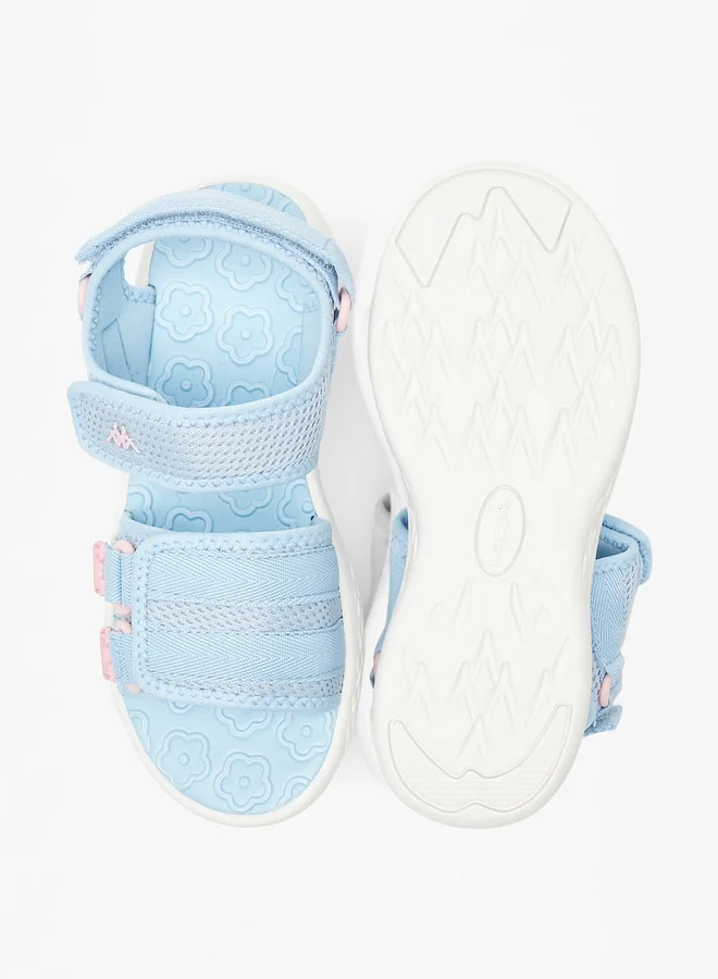 كابا Girls' Sports Sandals with Hook and Loop Closure