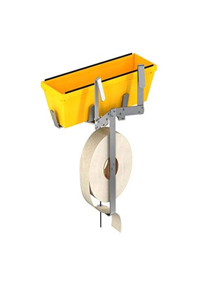 Bon Pan & Tape Holder - Lightweight Aluminum Belt Hook for 12 in. Mud Pan and Tape Rolls, Designed for Convenient Drywall Finishing Access - Image 4