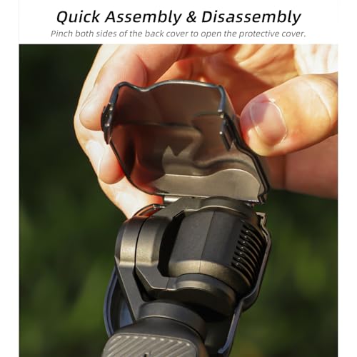 FSIDIWT Pocket 3 Protective Case Cover for DJI Osmo Pocket 3, Gimbal Protector Lens Screen Protective Cover for DJI Pocket 3 Accessories - Image 4