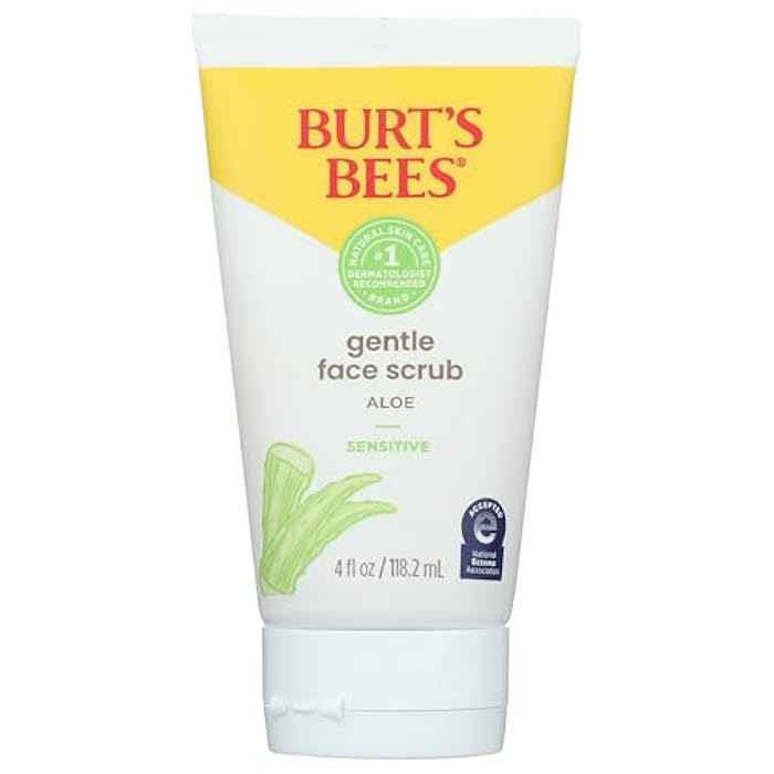 Burt's Bees سكراب الوجه اللطيف الحساس من بيرتس بيز، 4 أونصات - Image 1
