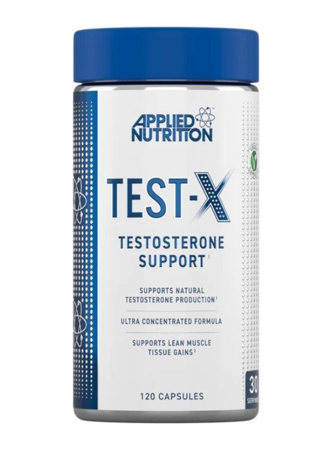 Applied Nutrition Test X Testosterone Support 120 Capsule
