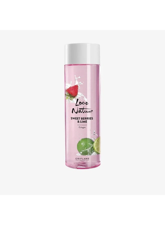 Oriflame Love Nature Sweet Berries & Lime Cologne 400ML - Image 1