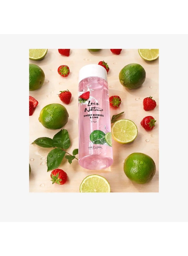 Oriflame Love Nature Sweet Berries & Lime Cologne 400ML - Image 3