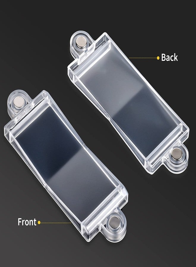 PSZEZNZ Magnetic Light Switch Guard Cover- PSZEZNZ Light Switch Outlet Covers for Flat Modern Wall Switches-Child Safety Protection(Clear,4 Piece) - Image 5