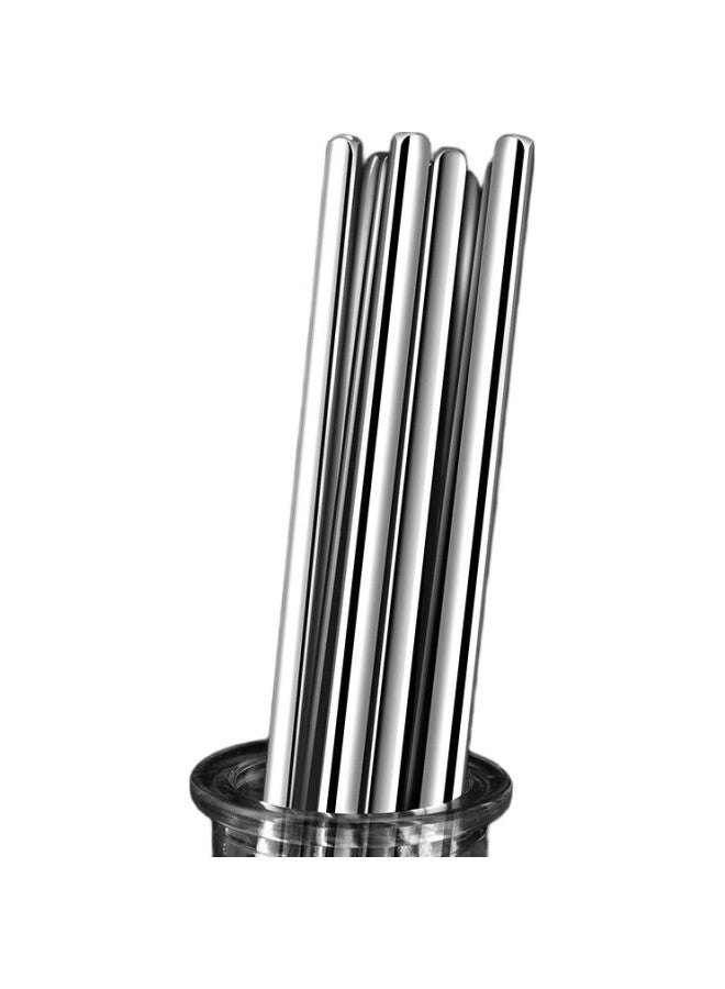 Pinyu 304 Stainless Steel Chopsticks, High-Quality Household Non-Slip Heat-Resistant Anti-Mold Square Chopsticks Set, Metal Stainless Steel - Image 1