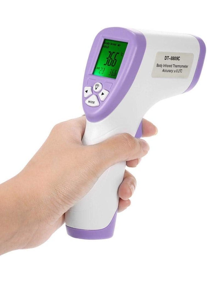 Digital LCD Non-Contact IR Infrared Thermometer - Forehead & Body Surface Temperature Measurement - Instant Reading & Easy-to-Use - Image 3