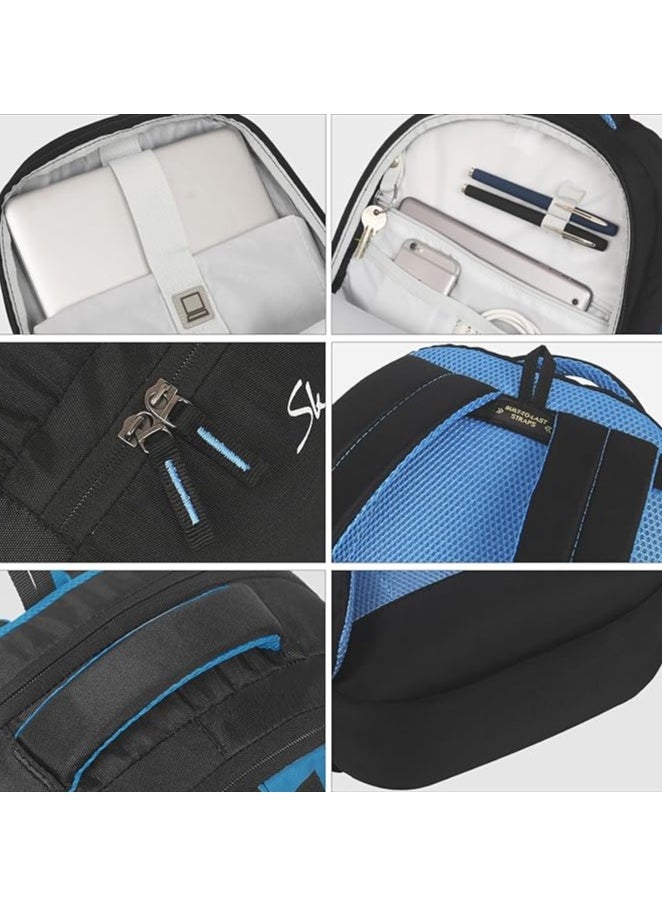 Skybags - Skybags Krew 01 Laptop Backpack (H) Black,22 L - Image 1