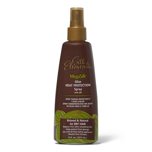 Silk Elements Megasilk Olive Heat Protection Spray - 8oz