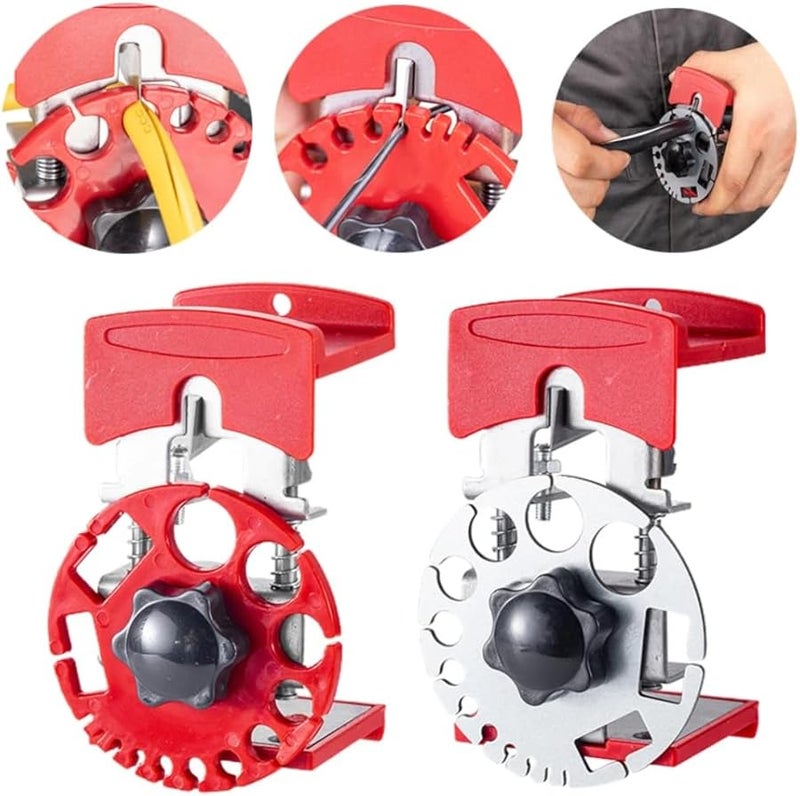 Metal Disk 10 Blade Adjustable Portable Wire Stripper Multi Tool Handheld Cutting Pliers - Image 3