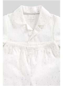 mothercare Star Woven Baby Pyjamas  - Image 2
