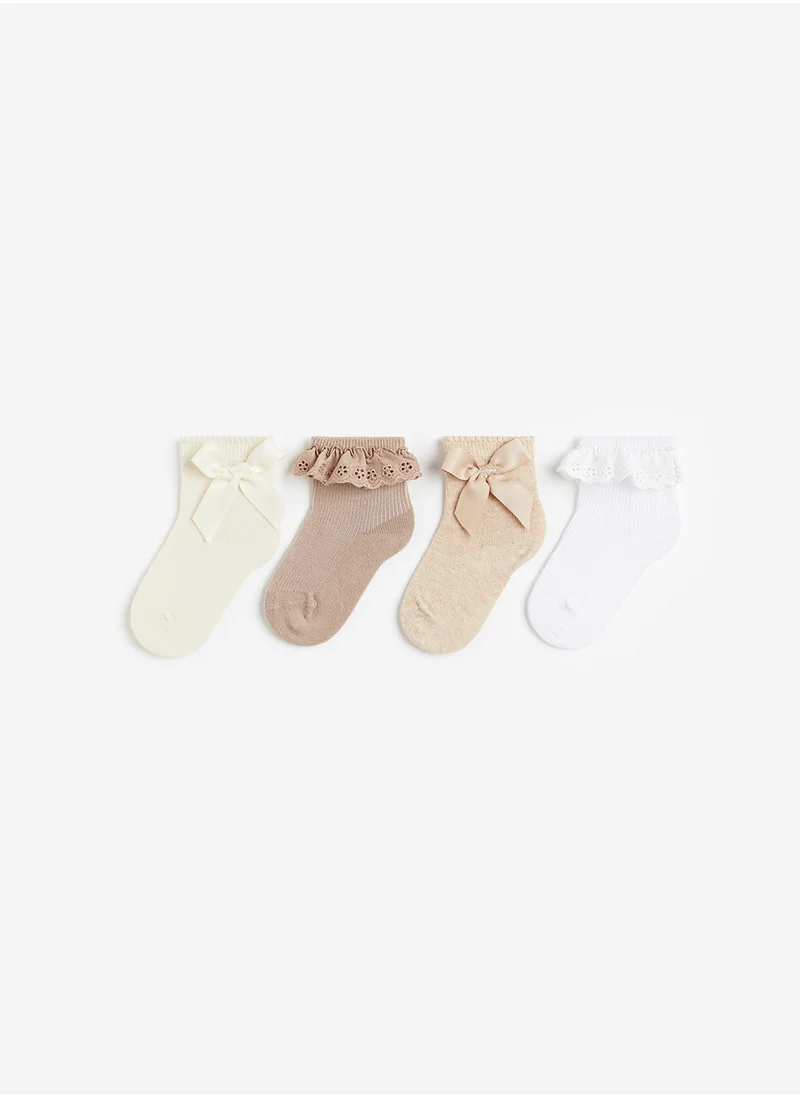 اتش اند ام Kids 4 Pack Socks