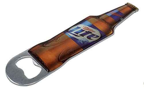 Miller Lite Official Miller Lite Bottle Opener Metal 7" Long - Image 1