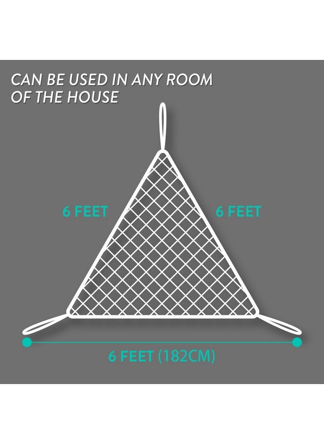 Prince Lionheart Jumbo Hammock For Stuffed Animals - Large Toy Hammock Storage For Toys And Stuffed Animals Net Ideal For Corners, Storage For Stuffies, Plushies, Squishmallows, And More  - Image 3