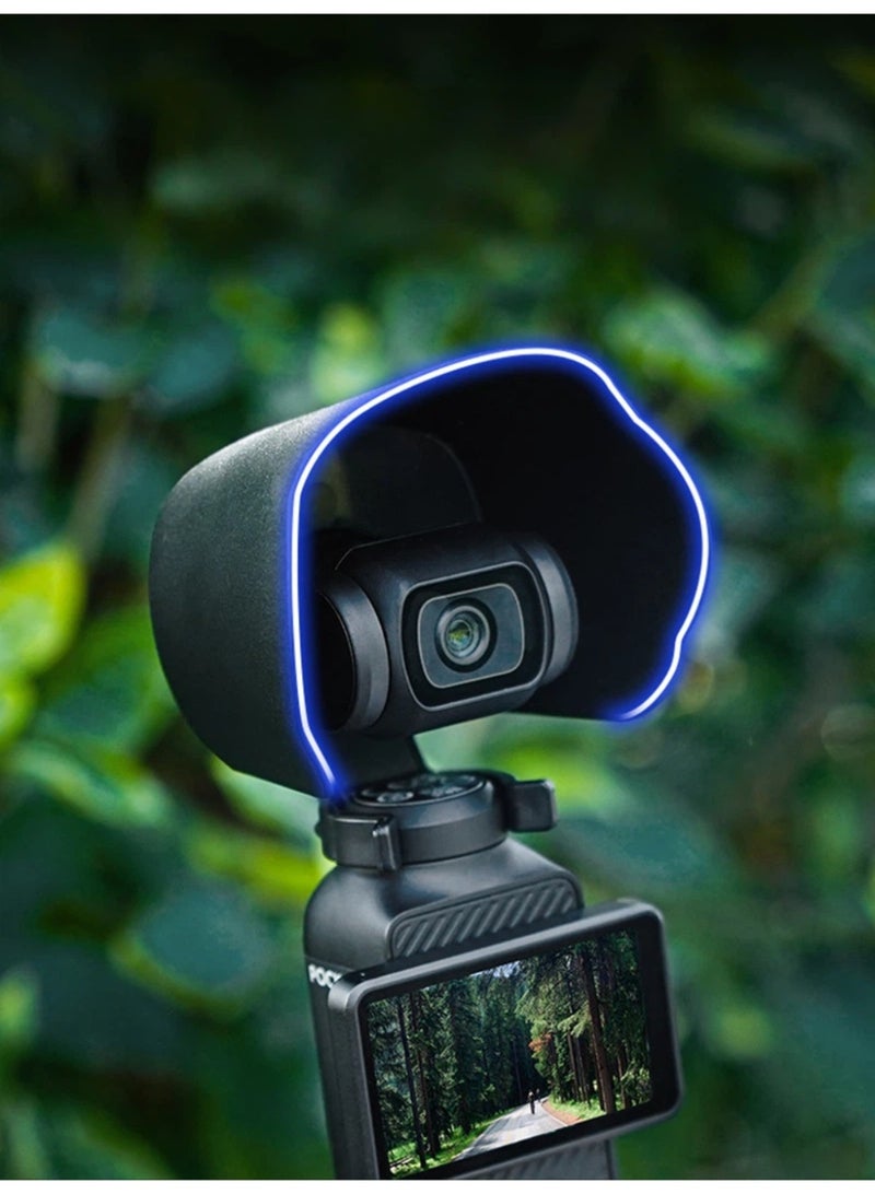 Lens Hood for DJI Osmo Pocket 3 | Anti-Glare Sunshade Cover | Lightweight 12.8g - Image 4