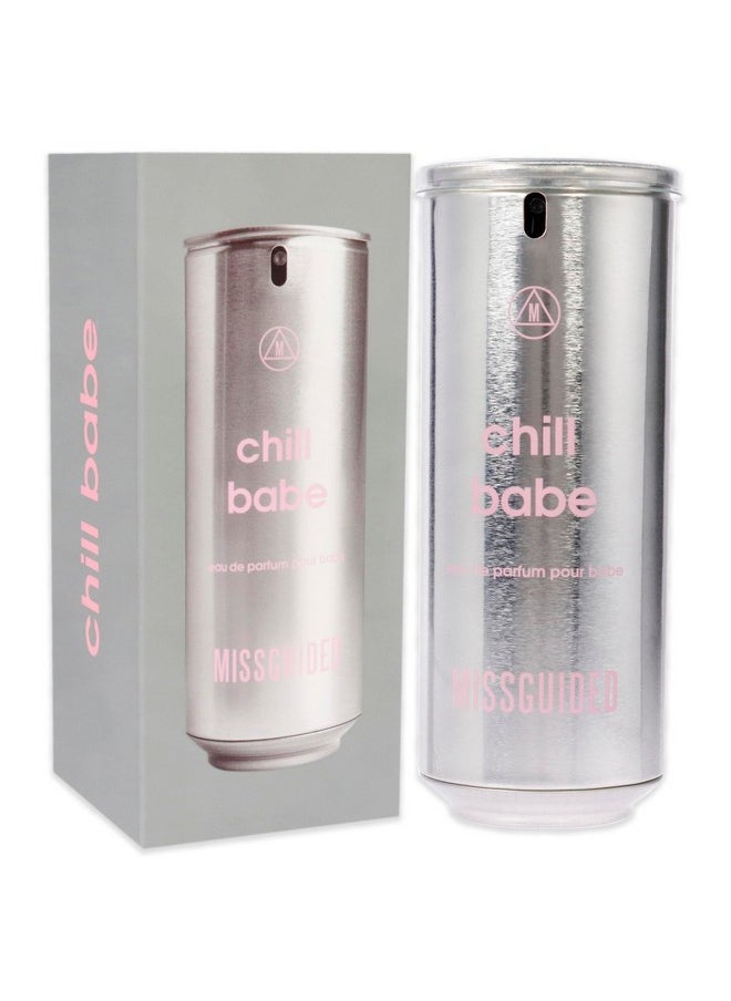 Missguided - Missguided Chill Babe - Chypre Floral Fragrance For Women - Opens With Notes Of Sorbet, Citruses And Pear - Middle Notes Of Rose, Cyclamen And Jasmine - Exotic Incense Fusion - Edp Spray - 2.7 Oz - Image 1
