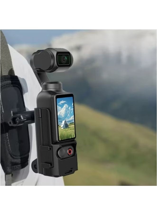 Ailily Magnetic Mount Stand Compatible with DJI Osmo Pocket 3, Holder Expansion Adapter Mount Bracket Accessories Adjustable Clip Clamp Mount with Expand Frame  - Image 1