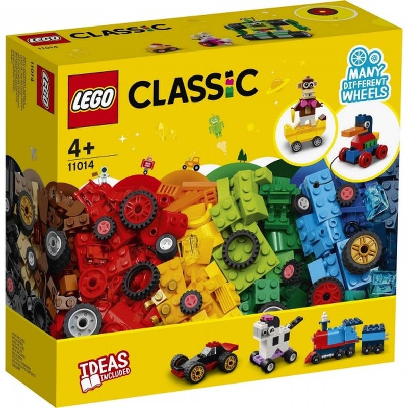 LEGO - Classic Stone Box with Wheels 653 Pieces - 11014 - Image 1