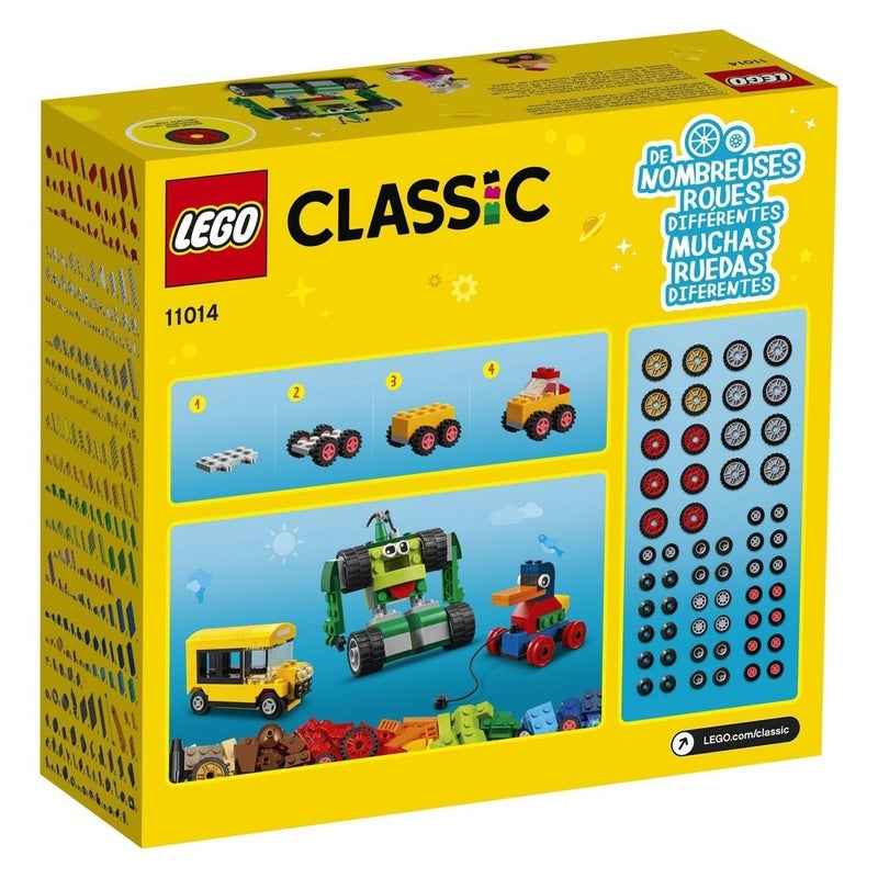 LEGO - Classic Stone Box with Wheels 653 Pieces - 11014 - Image 2