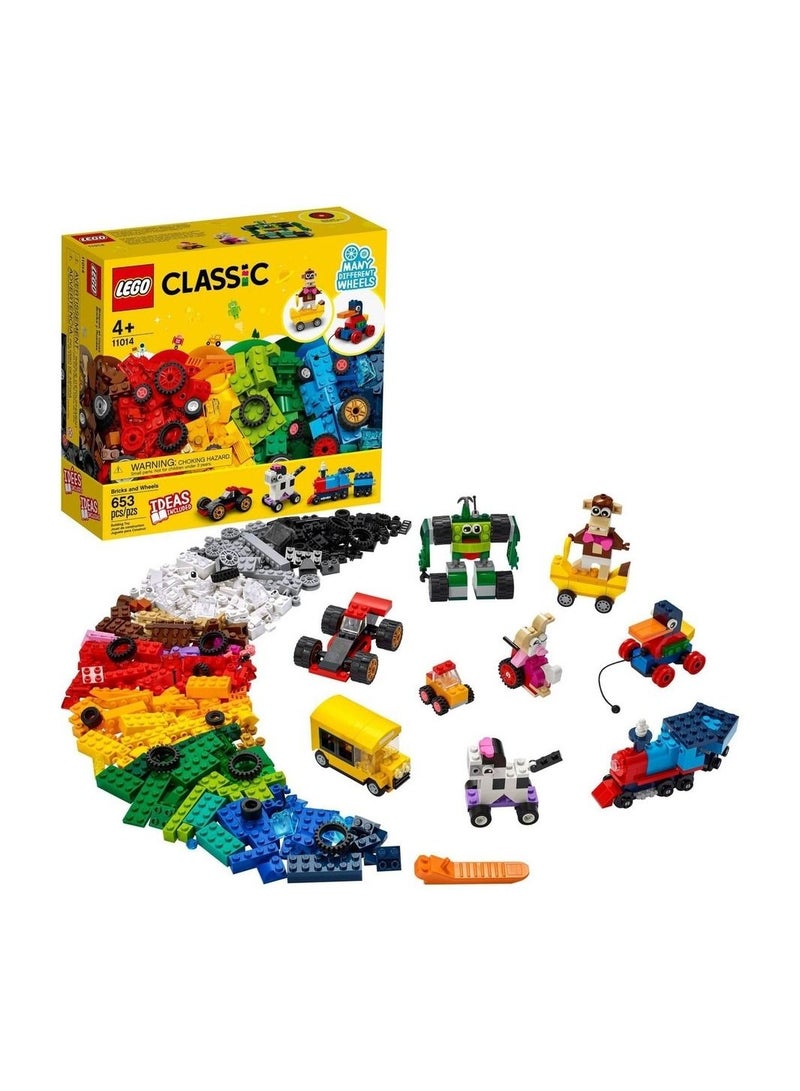 LEGO LEGO - Classic Stone Box with Wheels 653 Pieces - 11014  - Image 3